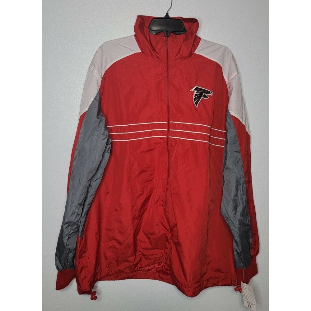 Atlanta Falcons NFL Football SI Full Zip Jacket Size Men's XL Zipper Vintage NWT